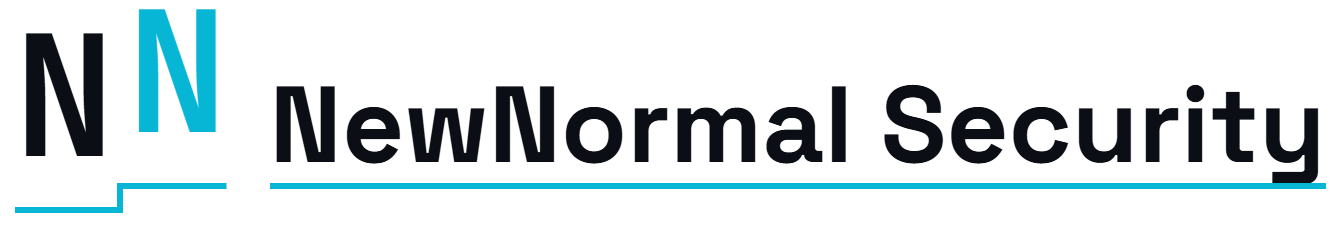 NewNormal Security lockup for white backgrounds